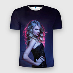 Футболка спортивная мужская Игривая Тейлор, цвет: 3D-принт