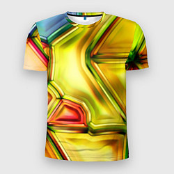 Футболка спортивная мужская Абстрактная абстракция, цвет: 3D-принт