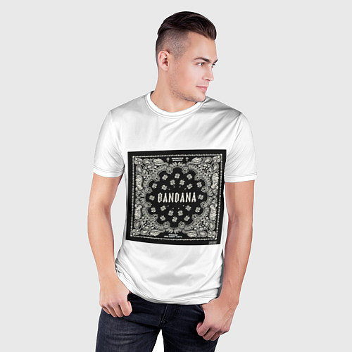 Мужская спорт-футболка KIZARU BANDANA / 3D-принт – фото 3