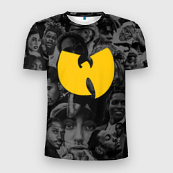 Футболка спортивная мужская WU-TANG CLAN ЛЕГЕНДЫ РЕПА, цвет: 3D-принт