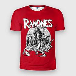 Футболка спортивная мужская BW Ramones, цвет: 3D-принт