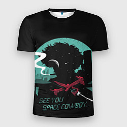 Мужская спорт-футболка Ковбой Бибоп