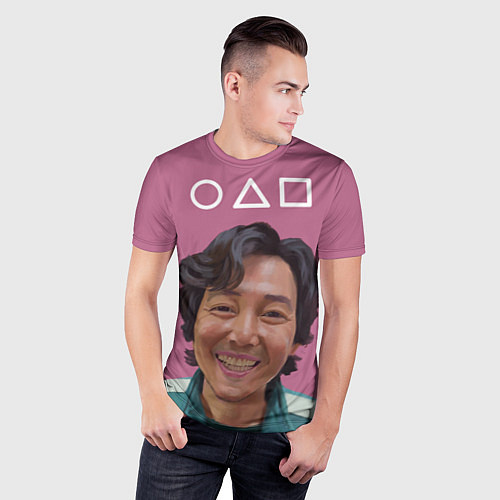 Мужская спорт-футболка Сон Ки Хун Спина / 3D-принт – фото 3