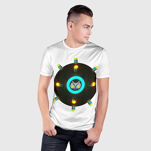 Мужская спорт-футболка RaiTime KiberVirus / 3D-принт – фото 3