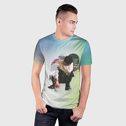 Футболка спортивная мужская Holo boulevard depo, цвет: 3D-принт — фото 2