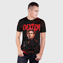 Футболка спортивная мужская Dexter Декстер, цвет: 3D-принт — фото 2