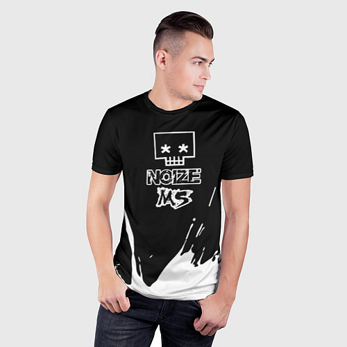 Мужская спорт-футболка Noize MC Нойз МС / 3D-принт – фото 3