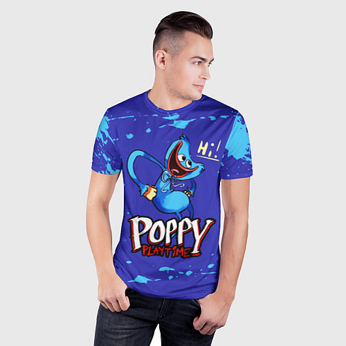 Мужская спорт-футболка Poppy Playtime / 3D-принт – фото 3