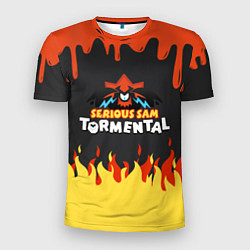 Футболка спортивная мужская Serious Sam Tormental 2D, цвет: 3D-принт