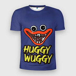 Футболка спортивная мужская Huggy Wuggy: Smile, цвет: 3D-принт
