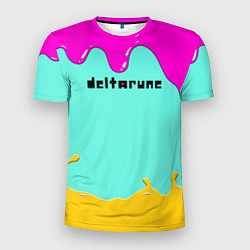 Футболка спортивная мужская Deltarune - Подтёки, цвет: 3D-принт