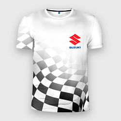 Мужская спорт-футболка Suzuki, Сузуки Спорт, Финишный флаг