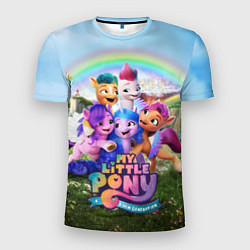 Футболка спортивная мужская My Little Pony: A New Generation, цвет: 3D-принт