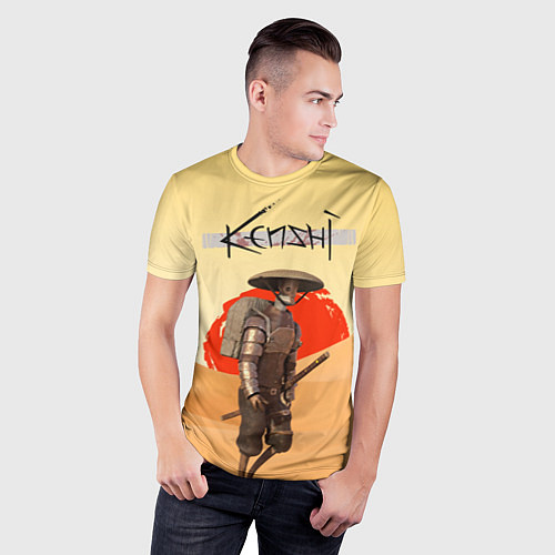 Мужская спорт-футболка KENSHI КЕНШИ / 3D-принт – фото 3