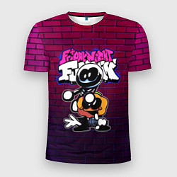 Футболка спортивная мужская Скид и Памп Skid and Pump, цвет: 3D-принт