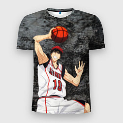 Футболка спортивная мужская Кагами Тайга, цвет: 3D-принт