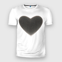 Футболка спортивная мужская HEART PRINT, цвет: 3D-принт