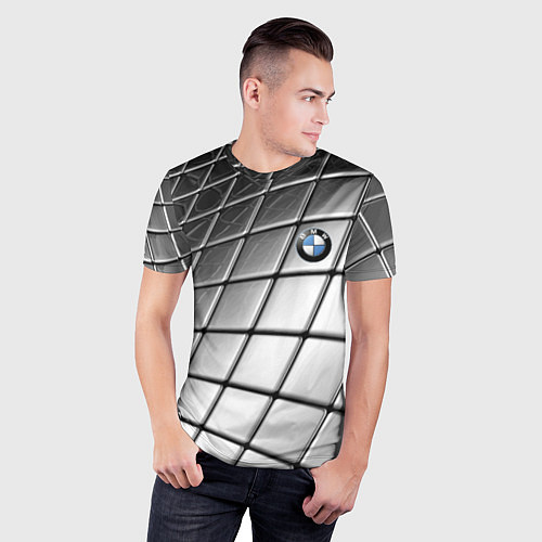 Мужская спорт-футболка BMW pattern 2022 / 3D-принт – фото 3