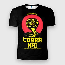 Футболка спортивная мужская Cobra Kai California, цвет: 3D-принт