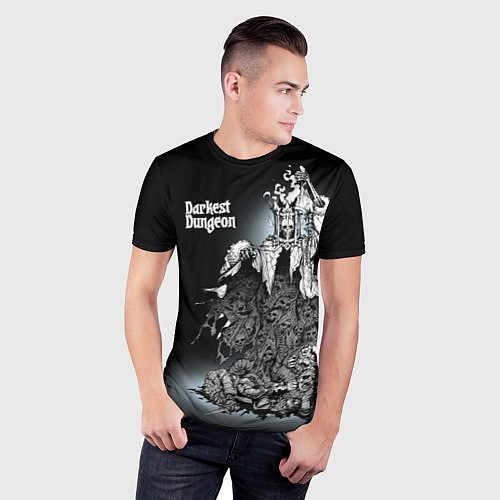 Мужская спорт-футболка Darkest Dungeon: skulls / 3D-принт – фото 3