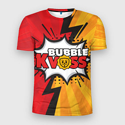 Футболка спортивная мужская Бабл квас сила, цвет: 3D-принт