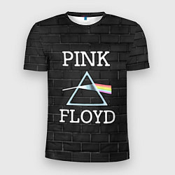 Футболка спортивная мужская PINK FLOYD LOGO - ПИНК ФЛОЙД ЛОГОТИП, цвет: 3D-принт