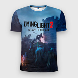 Футболка спортивная мужская Dying Light: Stay Human, цвет: 3D-принт