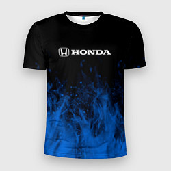 Футболка спортивная мужская Honda огонь, цвет: 3D-принт