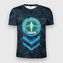 Футболка спортивная мужская Эмблема ВВС, цвет: 3D-принт