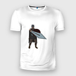Футболка спортивная мужская Викинг с мечом, цвет: 3D-принт