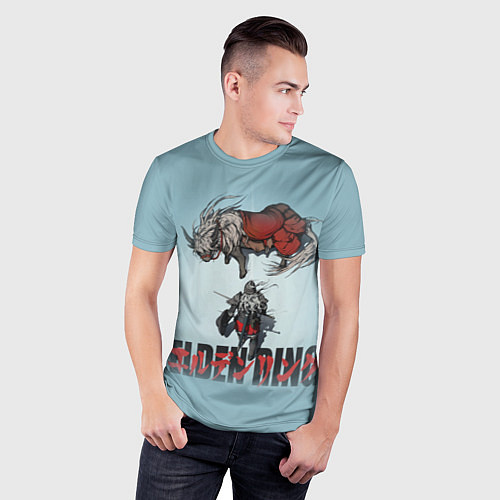 Мужская спорт-футболка В путь Elden Ring / 3D-принт – фото 3