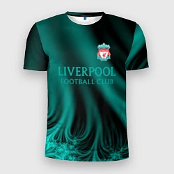 Футболка спортивная мужская Liverpool спорт, цвет: 3D-принт
