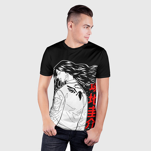 Мужская спорт-футболка КЕЙСКЕ БАДЖИ BAJI ТОСВА / 3D-принт – фото 3