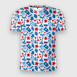 Мужская спорт-футболка Русский Символизм