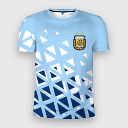 Мужская спорт-футболка Сборная Аргентины футбол