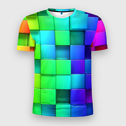 Футболка спортивная мужская Color geometrics pattern Vanguard, цвет: 3D-принт