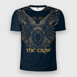 Футболка спортивная мужская ВоронThe crow, цвет: 3D-принт