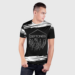 Футболка спортивная мужская Deftones, цвет: 3D-принт — фото 2