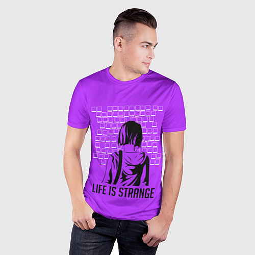 Мужская спорт-футболка Стена Макс / 3D-принт – фото 3