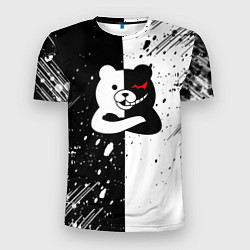 Футболка спортивная мужская Monokuma брызги, цвет: 3D-принт