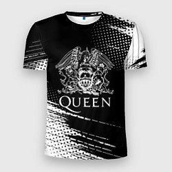 Футболка спортивная мужская Queen герб квин, цвет: 3D-принт