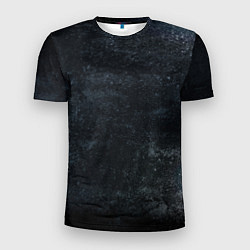 Мужская спорт-футболка Темная текстура