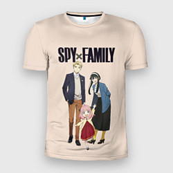 Футболка спортивная мужская Spy x Family Семья шпиона, цвет: 3D-принт