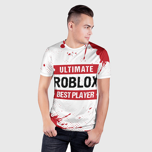 Мужская спорт-футболка Roblox Ultimate / 3D-принт – фото 3