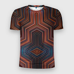 Мужская спорт-футболка Симметрия в геометрии цвета