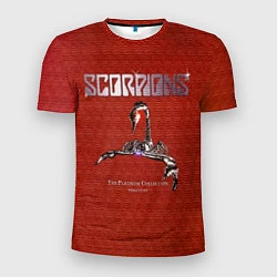 Футболка спортивная мужская The Platinum Collection - Scorpions, цвет: 3D-принт