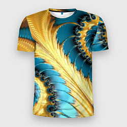 Мужская спорт-футболка Двойная авангардная спираль Double avant-garde spi