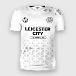 Футболка спортивная мужская Leicester City Champions Униформа, цвет: 3D-принт