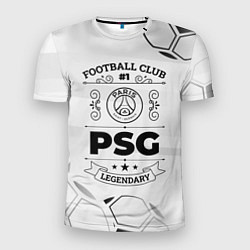 Футболка спортивная мужская PSG Football Club Number 1 Legendary, цвет: 3D-принт
