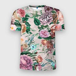 Футболка спортивная мужская Color floral pattern Expressionism Summer, цвет: 3D-принт